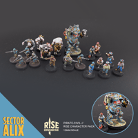 Image 1 of SECTOR AL-IX - Rise Character Pack