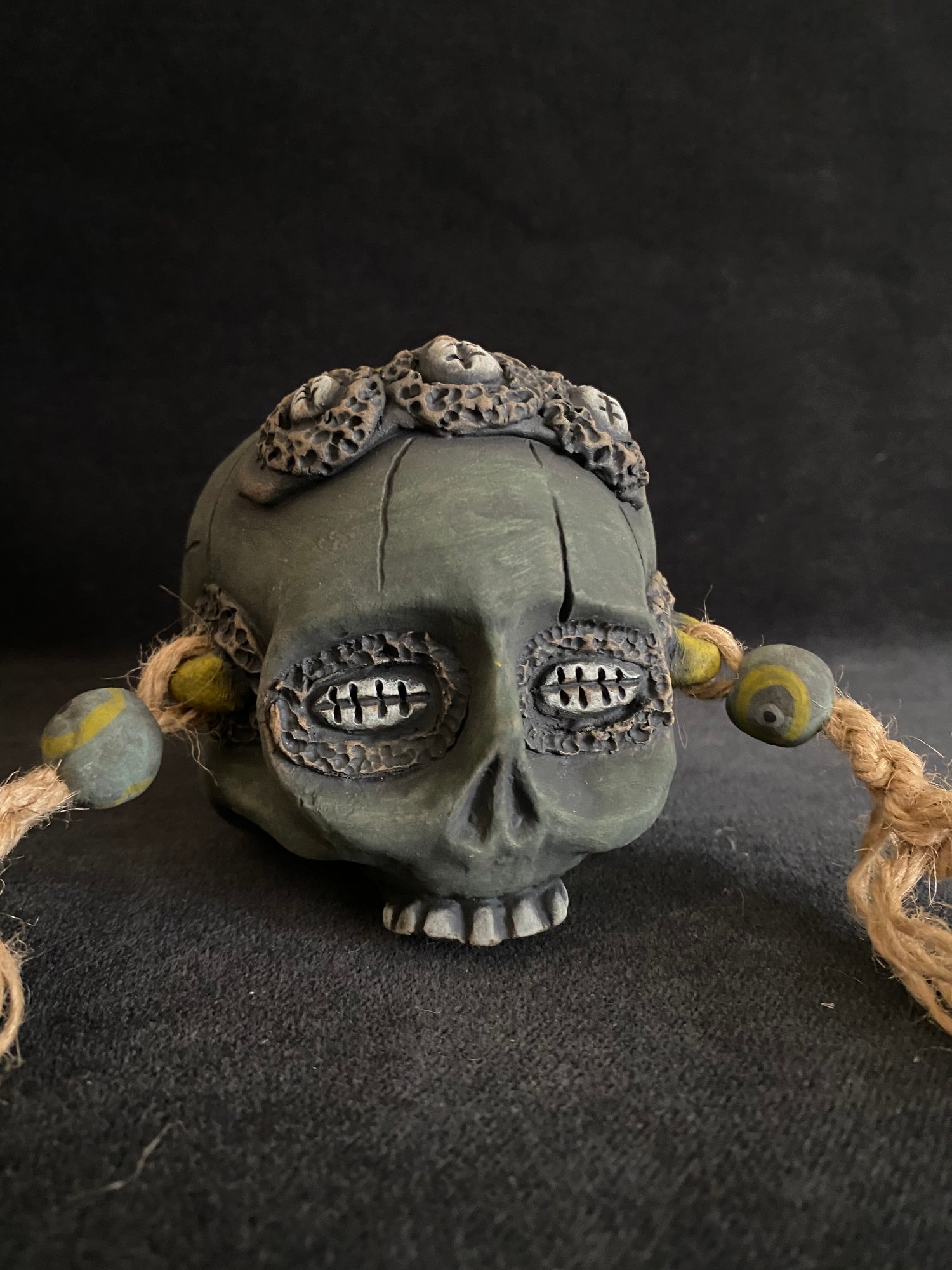 Image of 1/1 Deluxe Mini Trophy Skull (h) - US Shipping Included