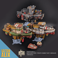 Image 1 of SECTOR ALIX - Merchant Ship - Pirate Combat Ship