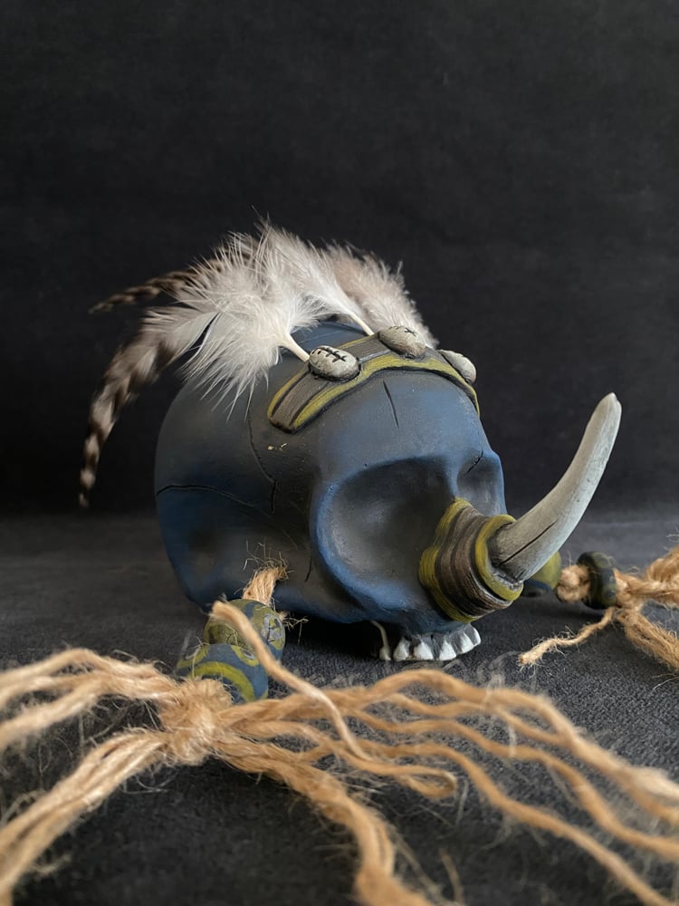 Image of 1/1 Deluxe Mini Trophy Skull (i) - US Shipping Included 