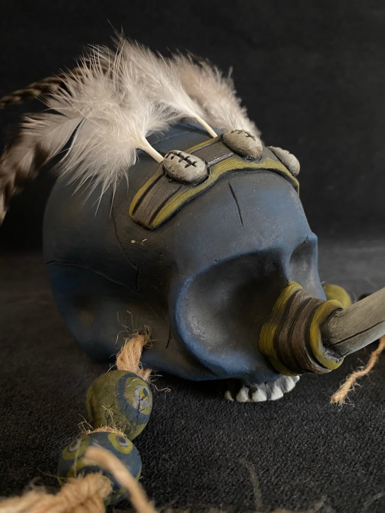 Image of 1/1 Deluxe Mini Trophy Skull (i) - US Shipping Included 