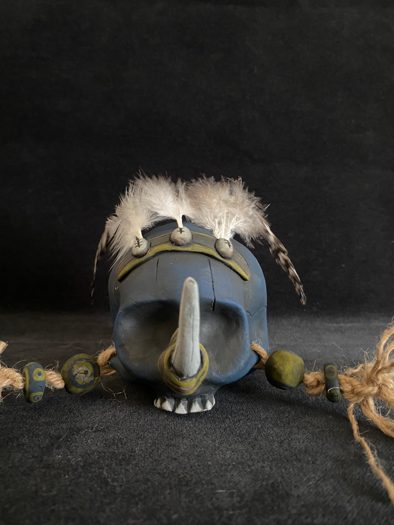 Image of 1/1 Deluxe Mini Trophy Skull (i) - US Shipping Included