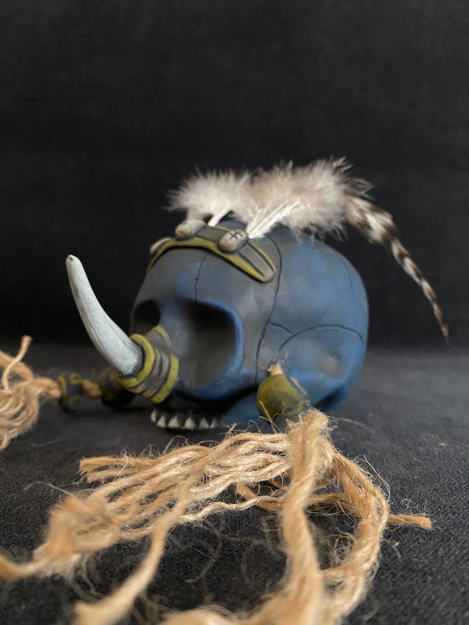 Image of 1/1 Deluxe Mini Trophy Skull (i) - US Shipping Included