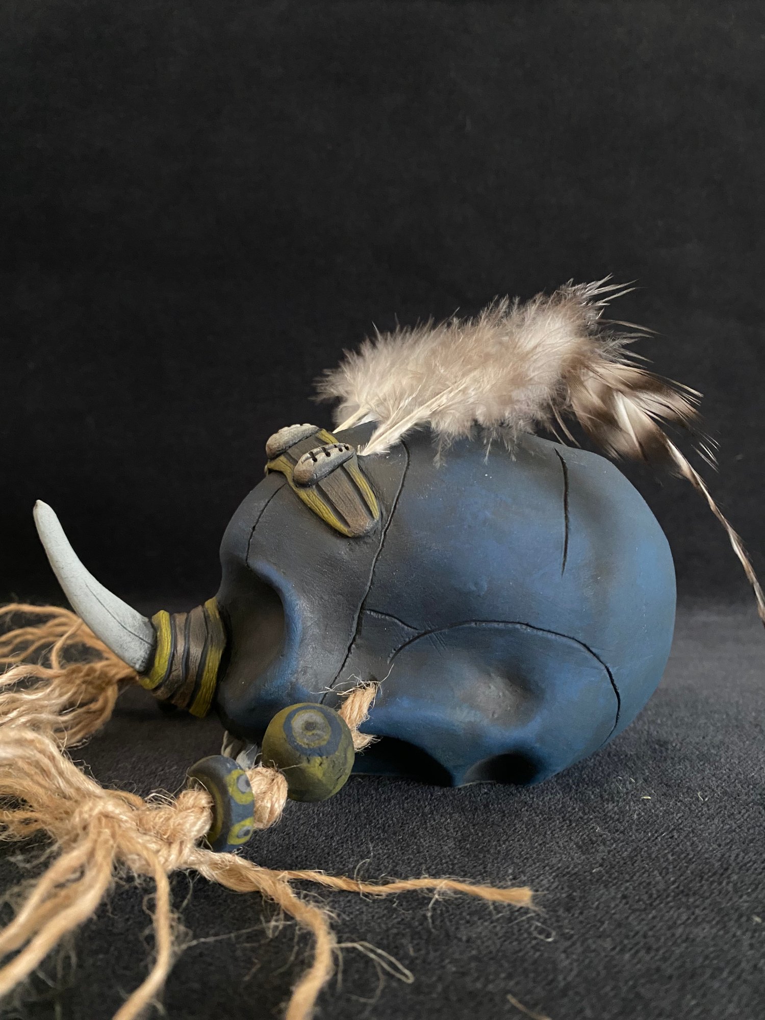 Image of 1/1 Deluxe Mini Trophy Skull (i) - US Shipping Included