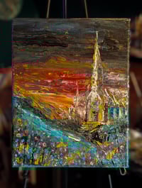 Image 1 of Lost Mountain Church Overgrown with Wildflowers