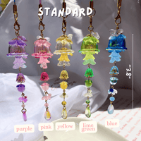 Image 3 of  jellyfish beaded phone charm