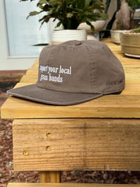 Image 2 of "Support Your Local Grass Bands" Hat