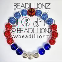 Image 1 of Beadillionz inspired theme sports Sixers
