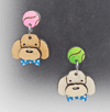Poodle Earrings