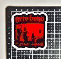 Image 2 of Geto Boys Red Group Members Matte Vinyl Sticker 