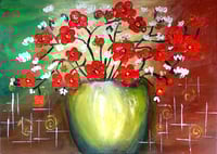 Image 1 of Abstr-A Bowl of flowers