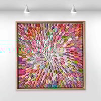 Image 1 of 'Bloom 37' - 44x44cm, FRAMED