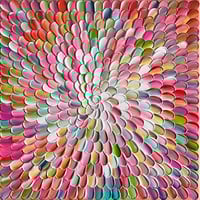 Image 2 of 'Bloom 37' - 44x44cm, FRAMED