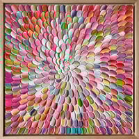 Image 5 of 'Bloom 37' - 44x44cm, FRAMED