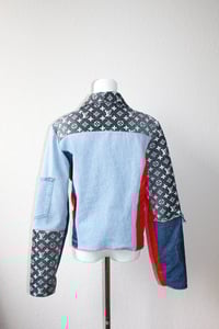 Image 2 of AGMJ NO.1 Patchwork Monogram Motorcycle Jacket