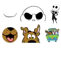 Image 2 of Uv Dtf Decals For Cartoon Character Big Mouth Mugs   W0800