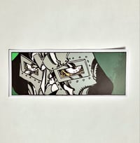 Image 1 of Doctor Doom MF DOOM Matte Vinyl Sticker