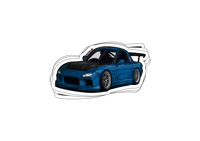 Mazda RX-7 diecut
