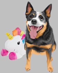 Image 2 of Design your own Pet Portrait Rug