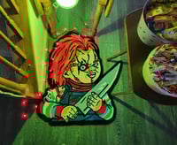 Image 2 of Chucky Horror Movie Handmade Rug