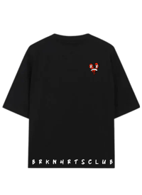 Image 2 of Oversized BRKN 💔 CLUB Tee