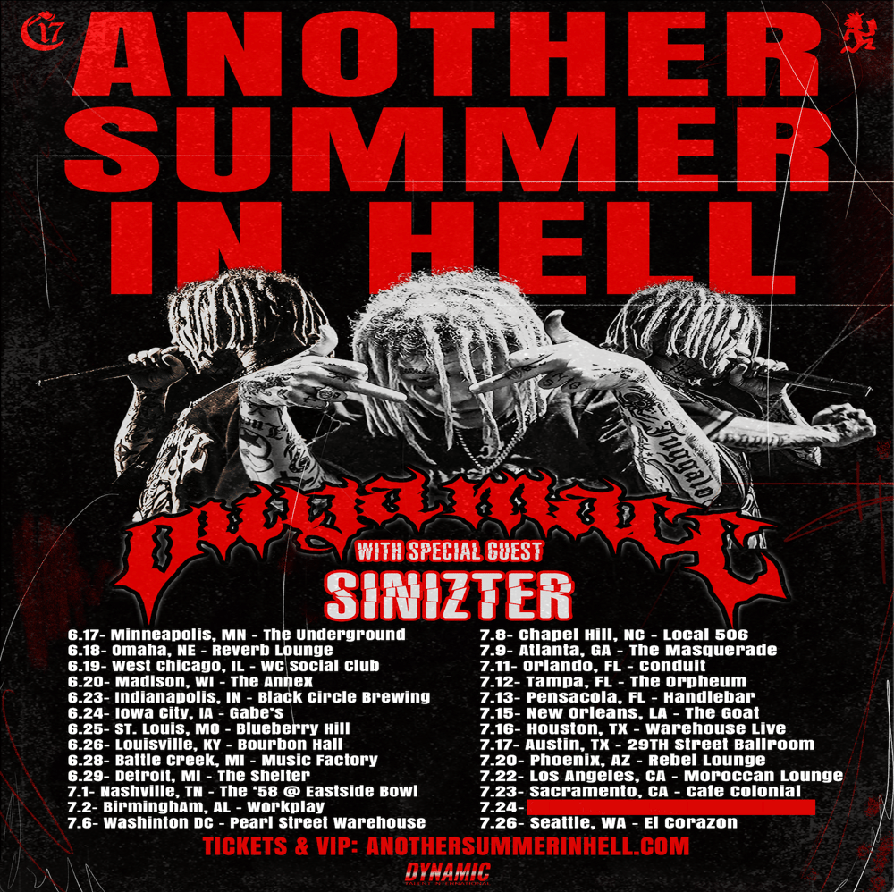 Image of Ouija Macc - Another Summer In Hell Tour [VIP/MEET & GREET]