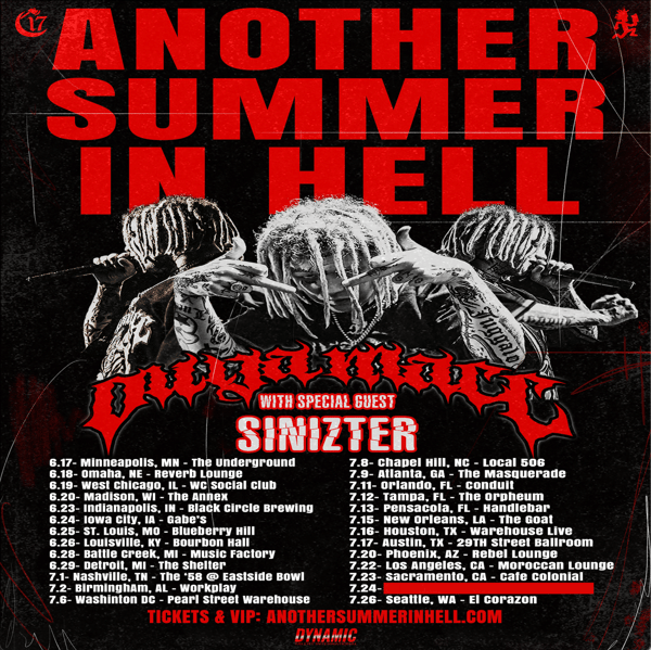 Image of Ouija Macc - Another Summer In Hell Tour [VIP/MEET & GREET]