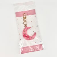 Image 1 of Sailor Moon Store Leather Bag Charm (Moon Version)