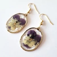 Image 1 of $10 OFF! Resin Dried Flower Earring Workshop - Sunday 8th June  