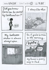 NEW! Daily Comic May 10: Swallowing Air
