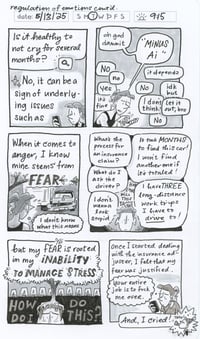 Image 1 of NEW! Daily Comic May 8 & 12: Anger Management