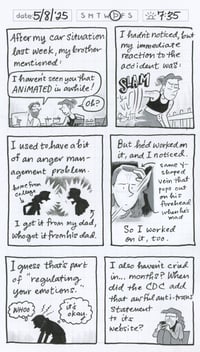 Image 2 of NEW! Daily Comic May 8 & 12: Anger Management