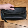 Pebbled Fold Over Clutch