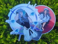 Image 1 of JJK The Strongest Holographic Stickers
