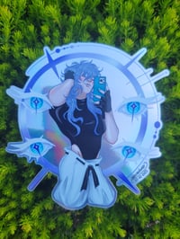 Image 3 of JJK The Strongest Holographic Stickers