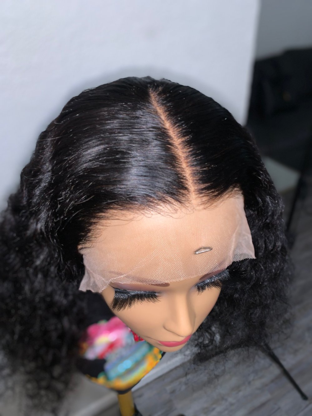 Image of 14 Inch HD Deep Wave Frontal Wig 