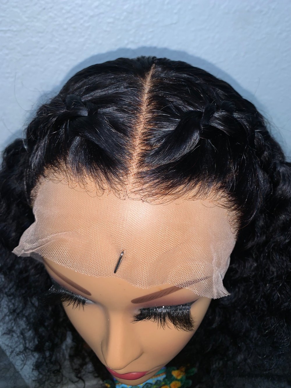 Image of 14 Inch HD Deep Wave Frontal Wig