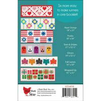 Image 2 of MODERN HOLIDAY 2 Table Runner Booklet by Cluck Cluck Sew #CCS210