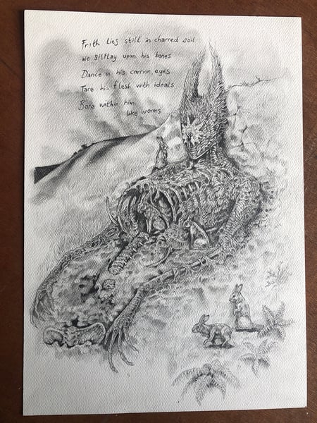 Image of "for El Ehrairah to cry' original illustration 