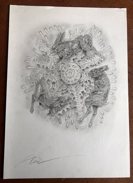 Image of "Frith the lagging star" original illustration 