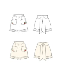 Image 5 of Strawberry Half Apron PRE ORDER