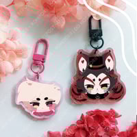 Image 1 of Hazbin Hotel Acrylic Keychain