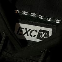 Image 5 of EXCHOODV1.0 (450 GSM)  hoody - Premium Black - FREE T SHIRT WITH ONLINE ORDERS  😁