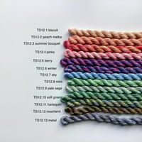 Image 4 of Mulberry spun silk perle 12 single skeins 