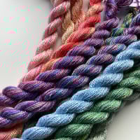 Image 1 of Mulberry spun silk perle 12 single skeins 