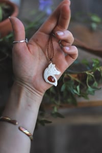 Image 3 of Collana Volpe -Granato Hessonite-