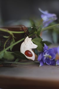 Image 4 of Collana Volpe -Granato Hessonite-
