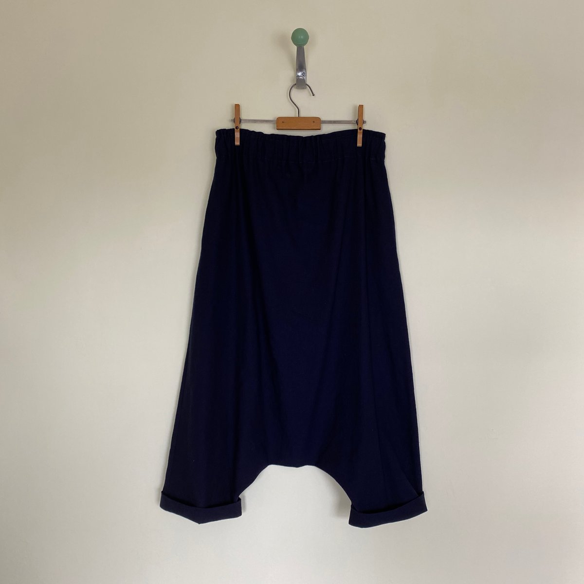 Image of Ruched Waist Sarouel Trousers