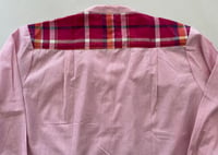 Image 5 of Blouse TELMA  rose fines rayures 