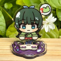 Image 1 of Maomao + Jinshi Frog Scene Standee (The Apothecary Diaries) 